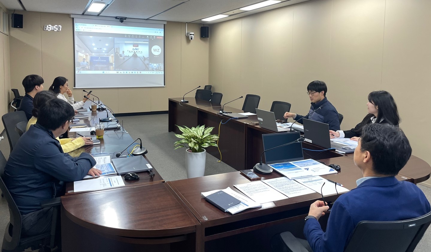 항공기상청-중국항공기상센터 간  한·중 공역특보 조정 협력회의 개최